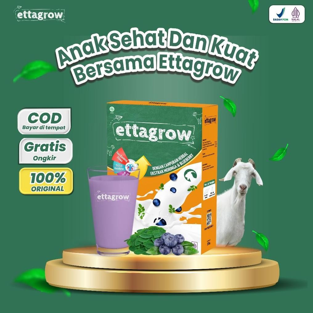 

Ettagrow Susu Kesehatan Kaya Manfaat Untuk Pertumbuhan Dan Perkembangan Anak aSt