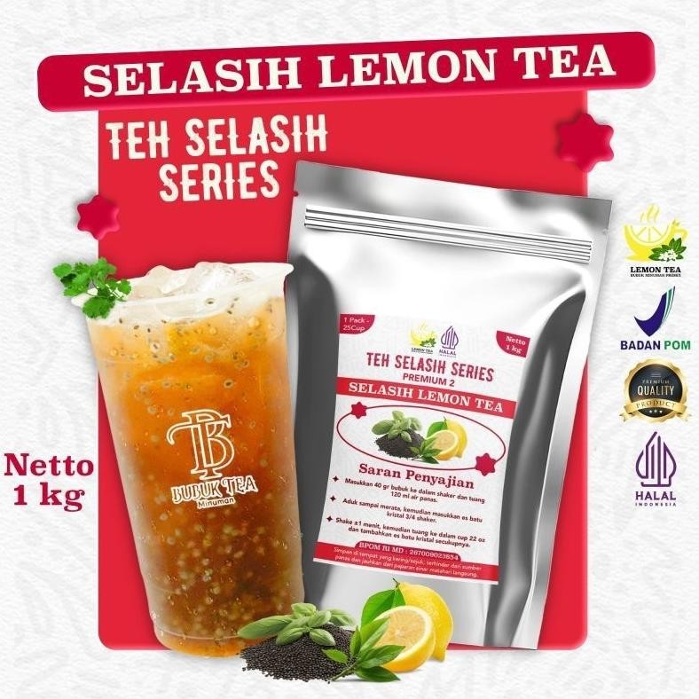 

BUBUK Thai Black Tea 1KG / LEMON Tea SELASIH BUBUK MINUMAN PREMIUM INSTAN aSt