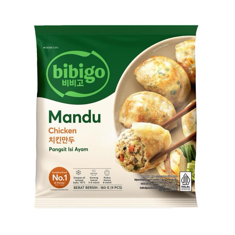 

Bibigo Mandu CHICKEN 180gr HALAL aSt