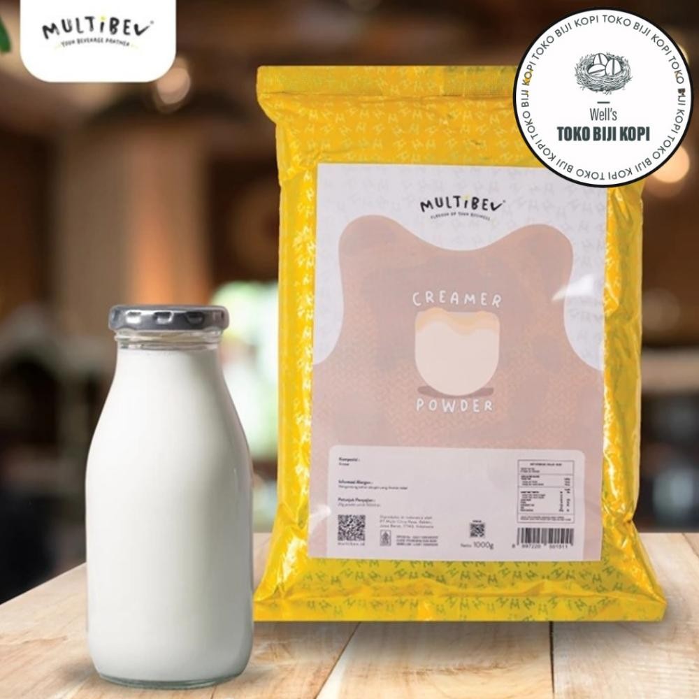 

Well's Toko Biji Kopi - Multibev Creamer Powder / Minuman Krimer Bubuk - 1 kg aSt