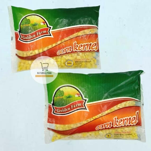 

Golden Farm Kernel Corn Jagung Pipil 1kg / 500gr aSt