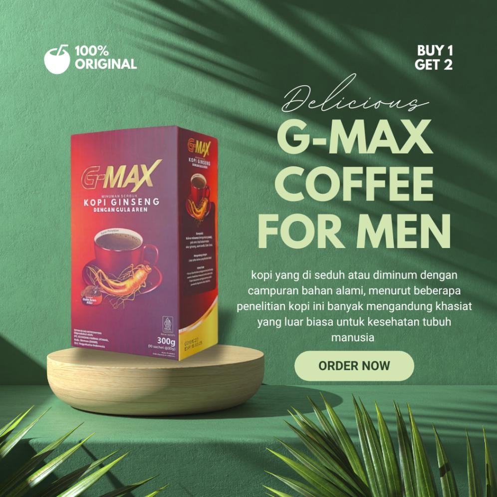 

GMX Coffee new - Kopi Stamina Rasa Ginseng Isi 10 Sachet Siap Seduh aSt