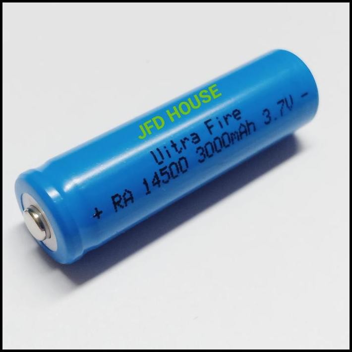 Baterai AA Charger 14500 3.7v / 3,7v AA Baterai Cas AA 3,7V 3000Mah