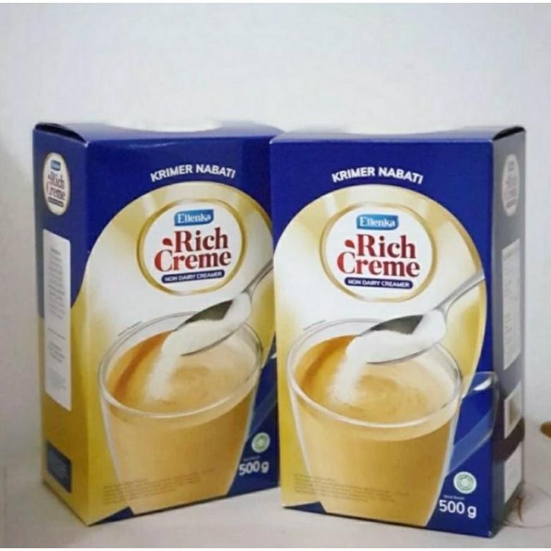 

Rich Creme Ellenka Non Dairy Creamer Krimer Bubuk 500gram aSt
