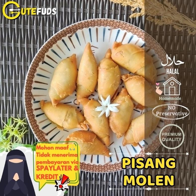 

Pisang Molen Premium Homemade 10 Pcs Renyah Lembut aSt