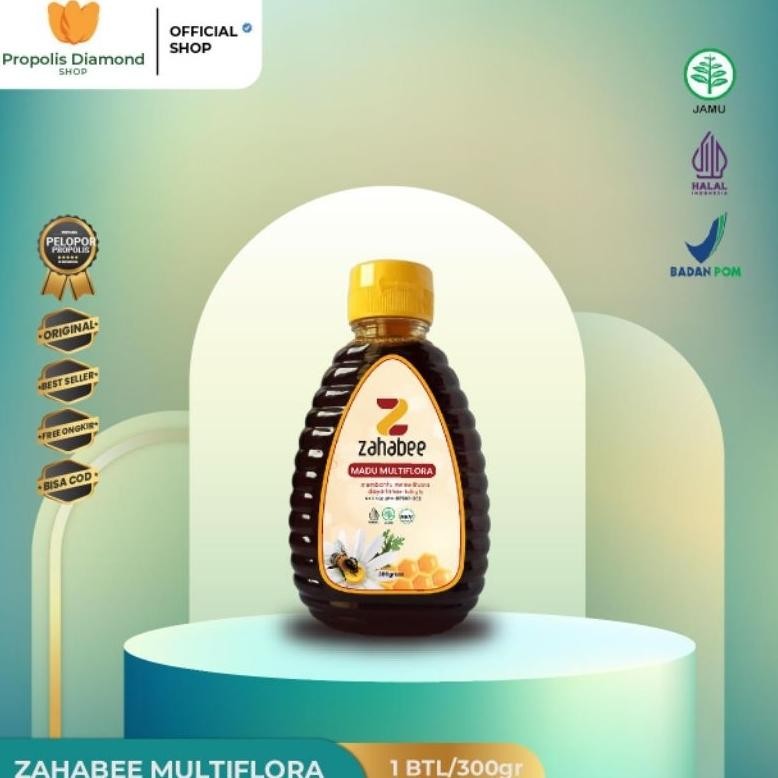 

MADU MURNI ZAHABEE MULTIFLORA 100% 300gr aSt