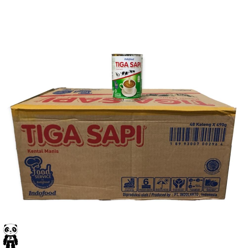 

Tiga Sapi Susu Kental Manis 490gr (isi 48) DUS aSt