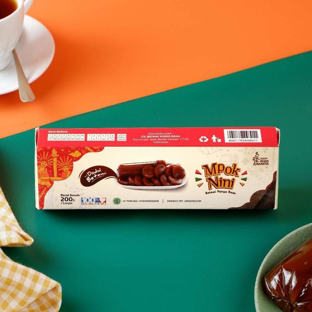 

Dodol Betawi Gula Aren | Mpok Nini | Oleh-Oleh Jakarta aSt