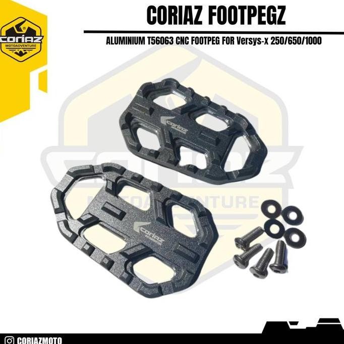 NEW Footpeg Offroad Kawasaki Versys X-250 Versys X-300 Versys 650 Versys 1000 / Footstep Versys X-25