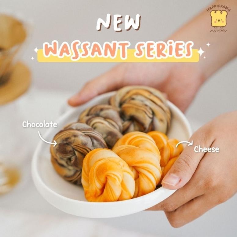 

Premium WASSANT HappiPpang - Chocolate & Cheese - Roti Lapis aSt