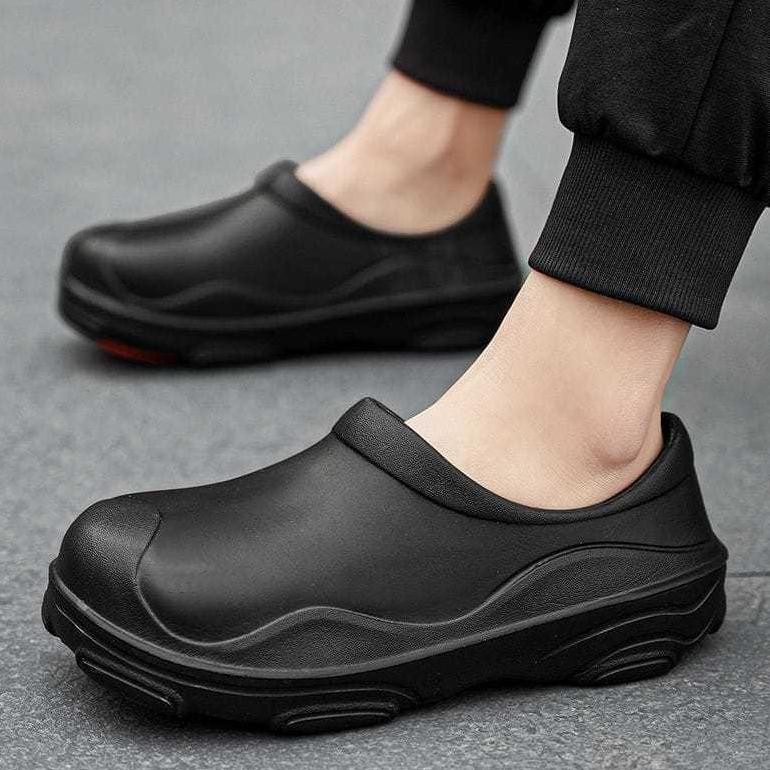 DF316>> SEPATU KITCHEN ANTI SLIP/SEPATU TAHAN AIR/SEPATU TAHAN MINYAK SAFETY SLIP ON ANTI SLIP TIDAK