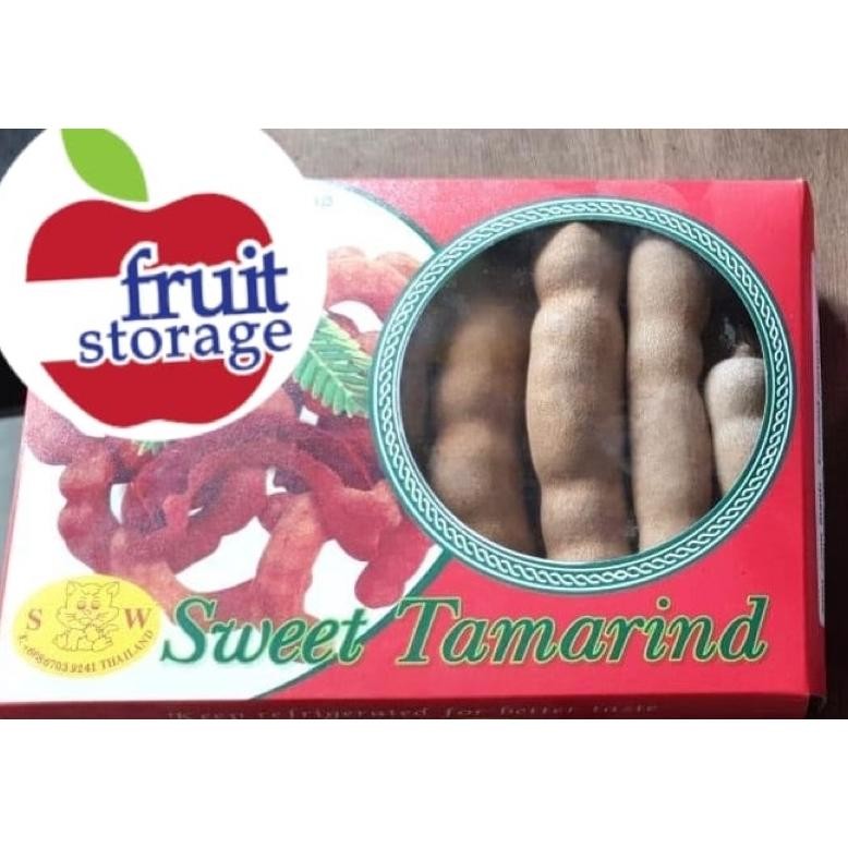 

Sweet Tamarind Buah Asam Thailand 250gr Asem Bangkok Tamarin Manis 250 gram Gr aSt