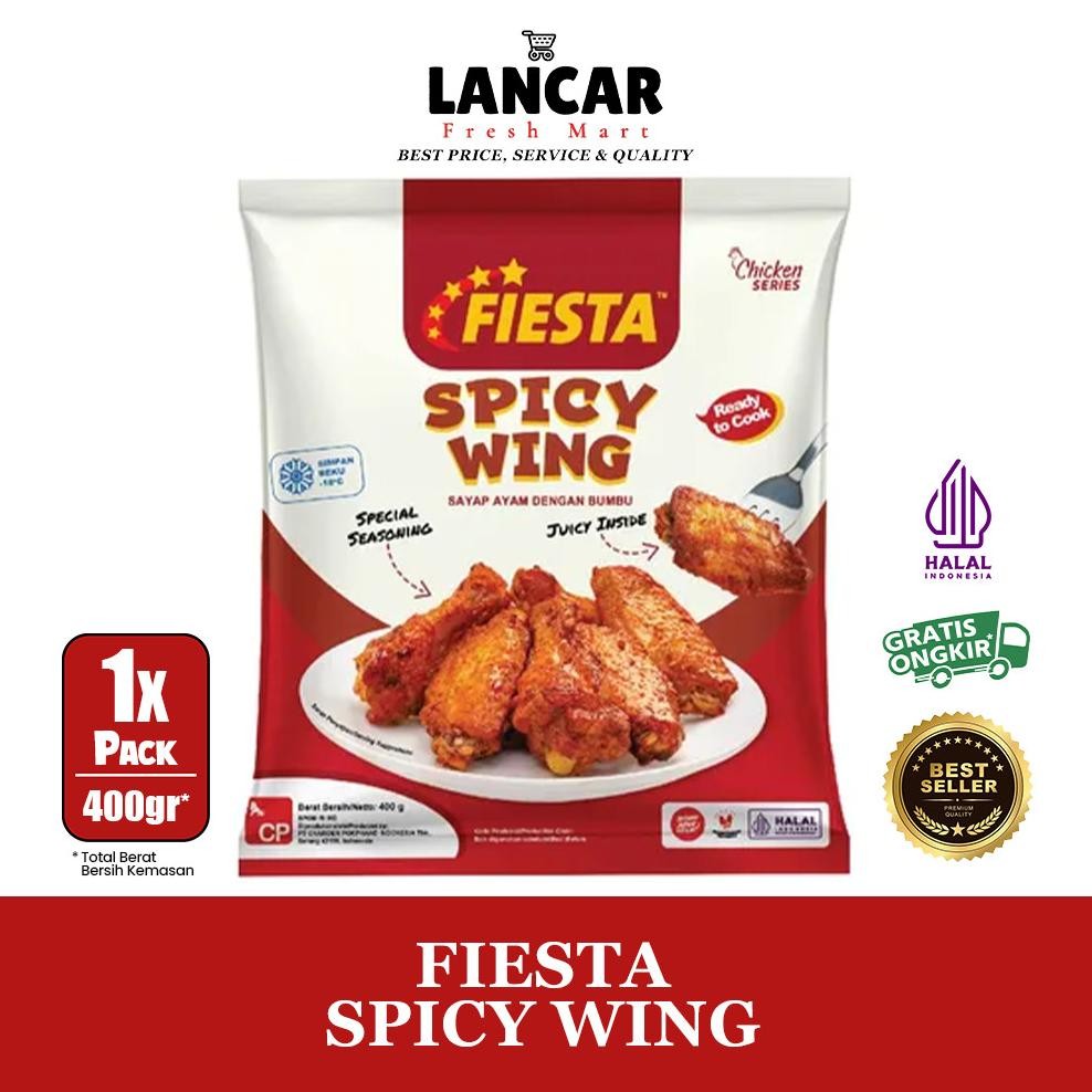 

FIESTA SPICY WING 400GR / FIESTA SPICY WING 400GR aSt