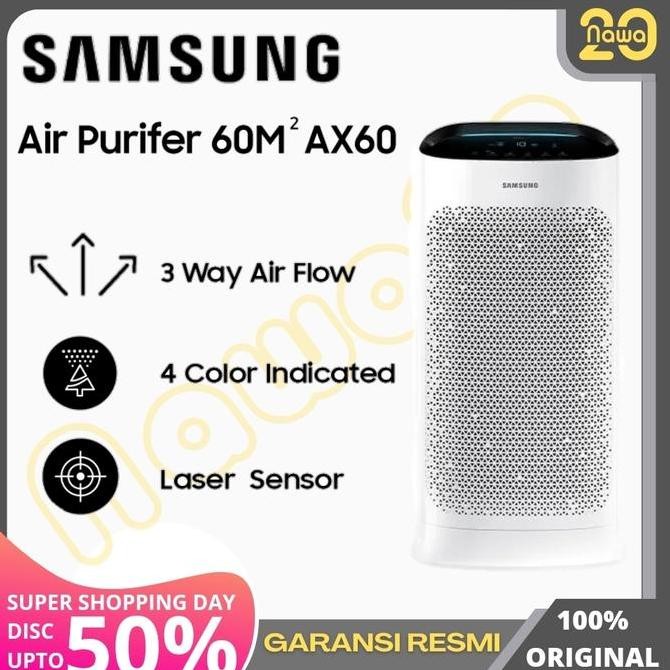 samsung Air Purifier /60m / AX60R5080WD /AX5000 GARANSI RESMI SAMSUNG