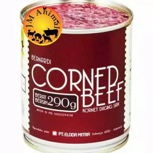 

BERNARDI 290 GRAM CORNED BEEF KORNET DAGING SAPI PREMIUM aSt
