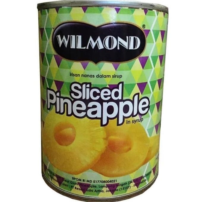 

Wilmond Slice Pineapple 565gr / Irisan Nanas Kaleng / Buah Nanas Kaleng aSt