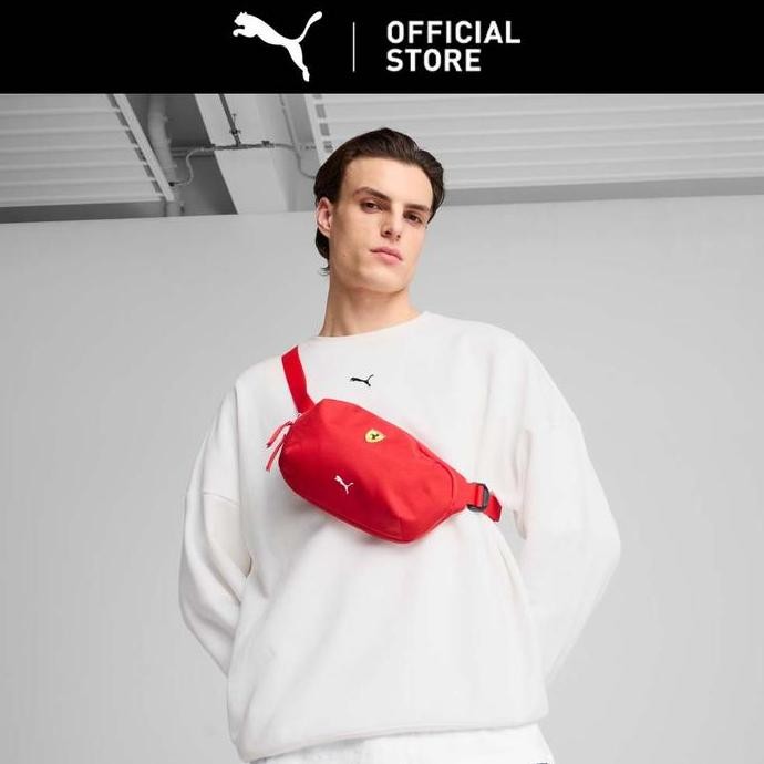 PUMA Tas Pinggang Scuderia Ferrari Race Uniseks Rosso Corsa