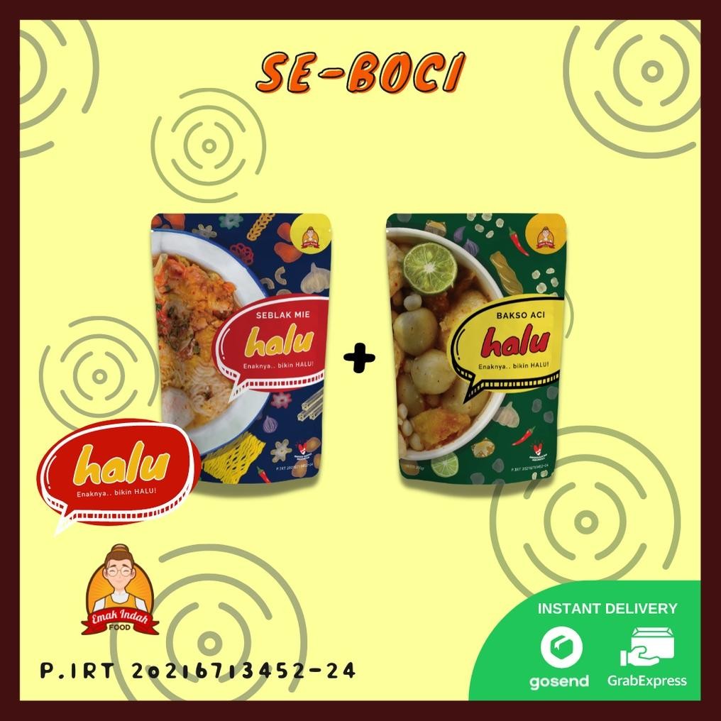 

BASO ACI INSTANT x SEBLAK INSTANT - HALU! EMAK INDAH FOOD aSt