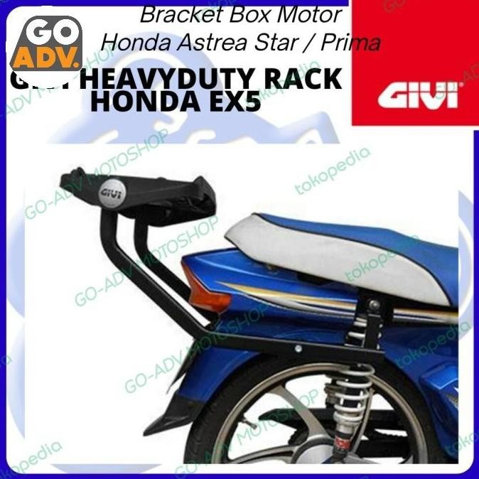 TERLARIS - Bracket Original GIVI HR3 - EX5 Honda Astrea Star / Prima LANGKA