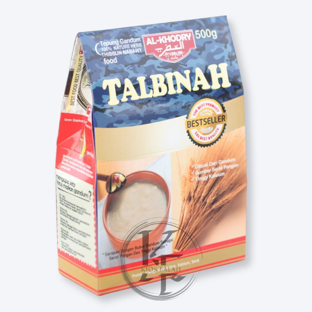 

Bubur Gandum Talbinah Al-Khodry 500 Gram aSt