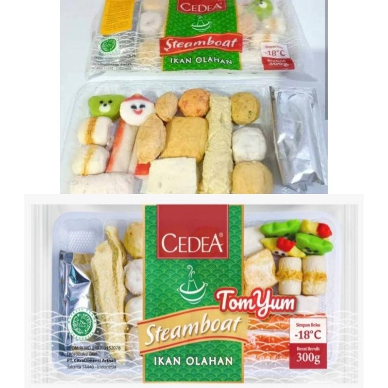 

Steamboat/Tomyum Cedea Ikan Olahan 300gram aSt