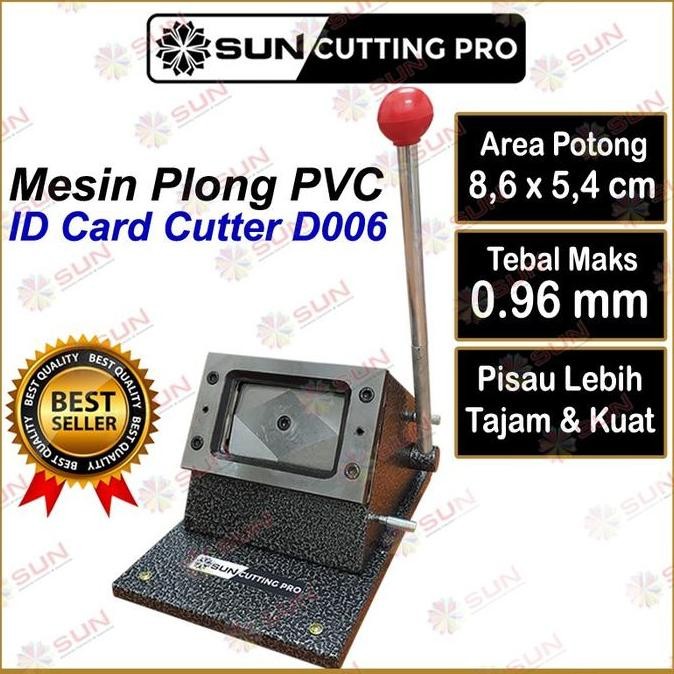 Mesin Plong PVC ID Card D006 - PVC Card Cutter