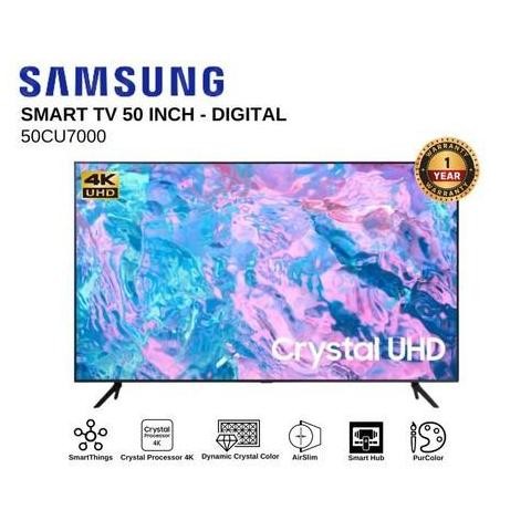 TERMURAH - Samsung UA50CU7000K 50 Inch Smart TV 50CU7000
