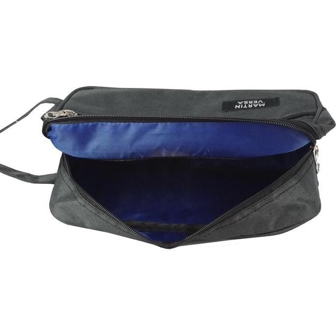 Grosir Martinversa Wl7 Pouch Kosmetik Unisex Pria Wanita Kanvas Nylon