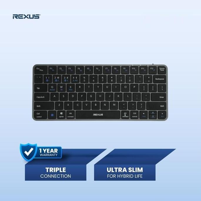 Sale Rexus Kl150 Bluetooth Wireless Office Keyboard