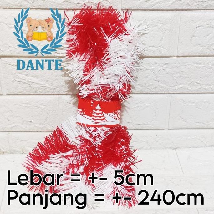 

(Allthebest) Slinger merah putih 2 meter - dekorasi agustusan - hias sepeda