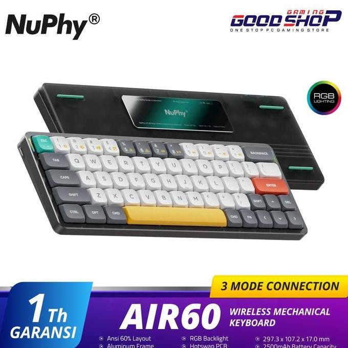 Grosir Nuphy Air60 / Air-60 - Wireless Keyboard