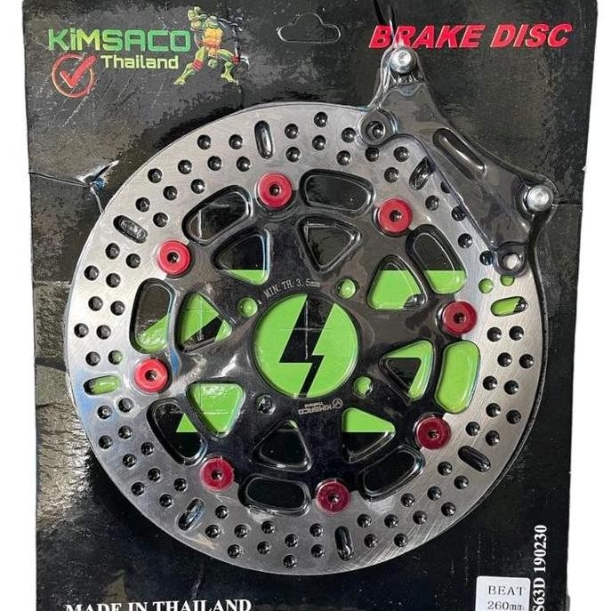 Grosir Piringan Disc Cakram Depan Bulat Model Tdr/Ktc 260Mm Beat Esp Pop Fi Cbs Beat Street Beat Del