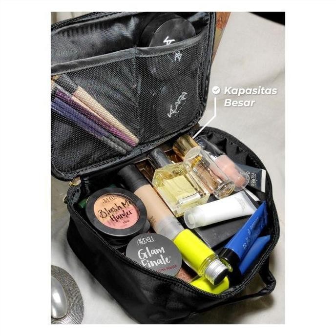 Sale Sonia Miller Makeup Pouch Rectangular Solid Simple Organizer