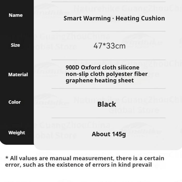 Blackdog Chair Heating Cushion Smart Warming Penghangat Serbaguna Camping Outdoor Luar Ruangan Origi