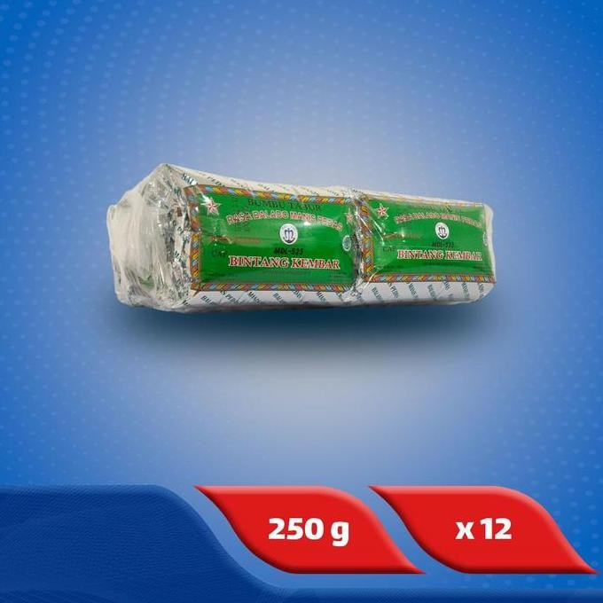 

DISKON! BINTANG KEMBAR BUMBU TABUR BALADO 250GR X12 SNACK SEASONING