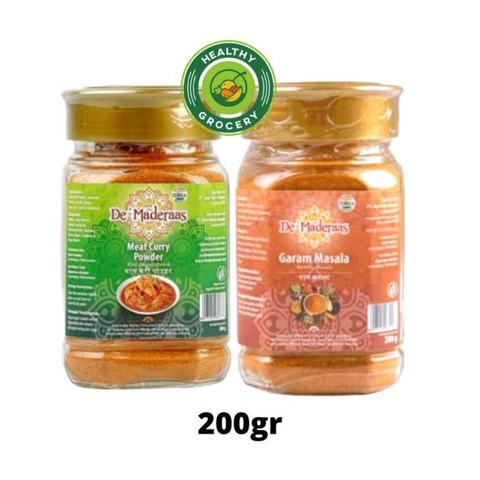 

DISKON! DEMADERAAS GARAM MASALA 200GR BUMBU KARI DAGING MEAT CURRY POWDER