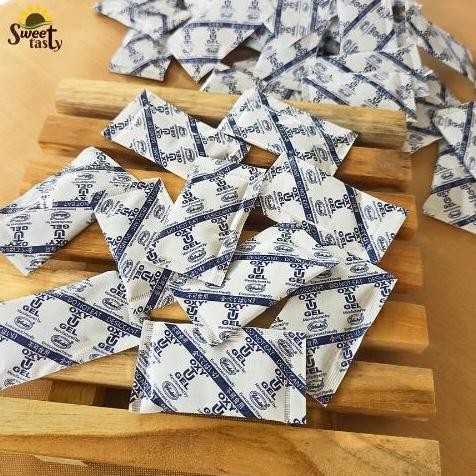 

New Silica Gel Oxy Food Grade 500gr - 1Kg Sachet Tahan Lama Untuk Makanan