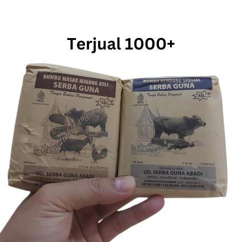 

DISKON! BUMBU SERBAGUNA MINANG ASLI 1 KG - BUMBU RENDANG, GULAI, AYAM, KAMBING, SAPI