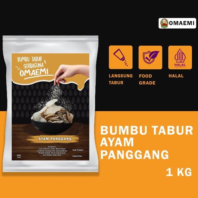 

DISKON! BUMBU AYAM PANGGANG PRAKTIS SIAP MASAK REMPAH PILIHAN HALAL