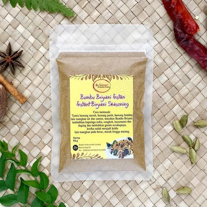 

DISKON! ABU SULAIMAN BUMBU BRIYANI INSTAN 500GR INSTANT BIRYANI SEASONING