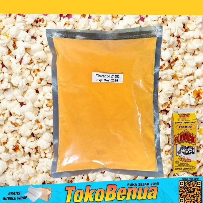 

DISKON! FLAVACOL BUMBU POPCORN ASIN GURIH 500GR FOOD GRADE