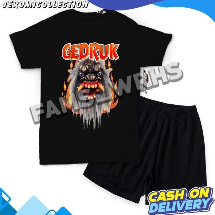 Baju Kaos Anak Viral Gedruk Buto Ijo Bantengan Mberot Jaranan Cod