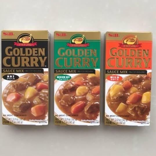 

DISKON! S&B GOLDEN CURRY SAUCE MIX HOT 92GR BUMBU KARI JEPANG