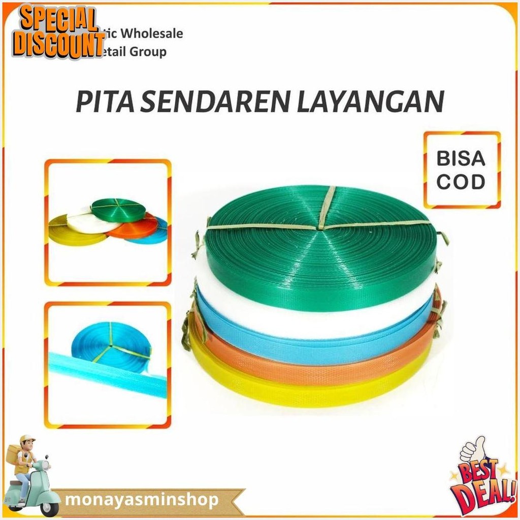 

Pita Sendaren Gulungan Kecil Panjang () 90 Meter Cod