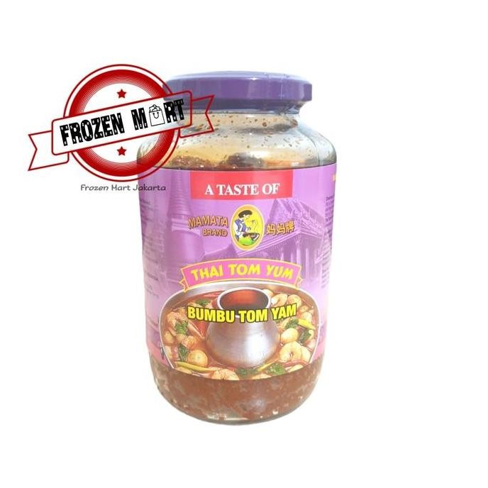 

DISKON! MAMATA TOM YUM PASTE 675GR + EXTRA BUBBLE WRAP BUMBU SUP TOMYAM THAILAND