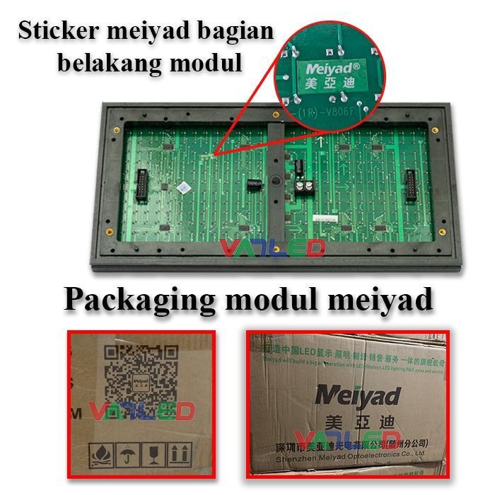 Sv Panel Modul Led P10 Running Text Dip Outdoor