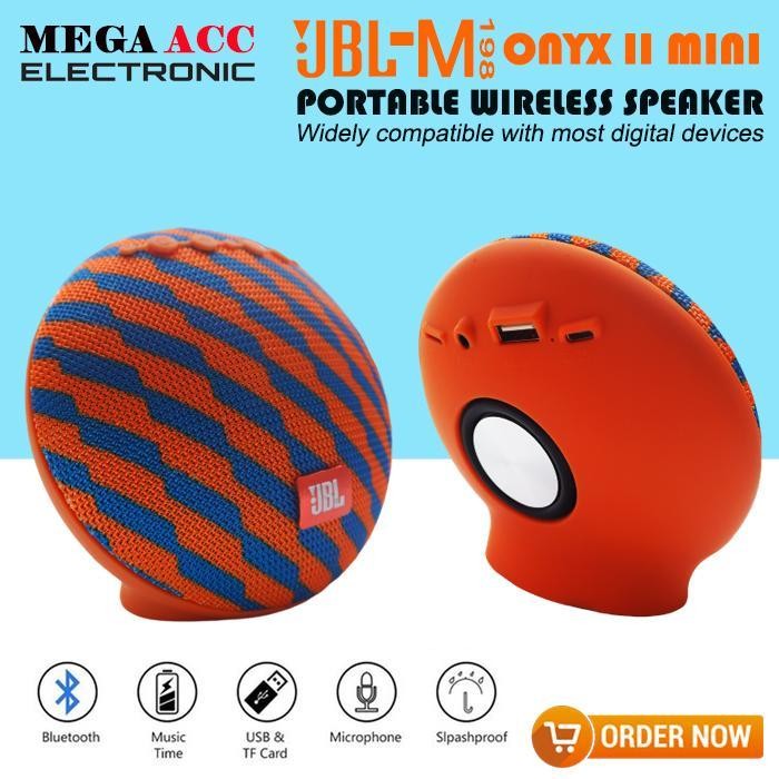 JBL Mini Portable Wireless Speaker M198 Model Onyx Mini