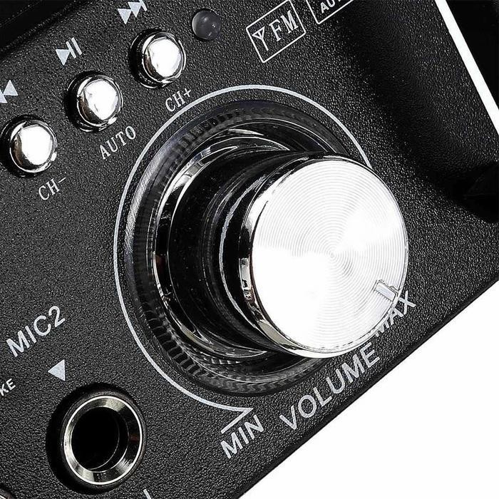 Ampli Bluetooth Equalizer Audio Amplifier Suara Home Theater FM 600W