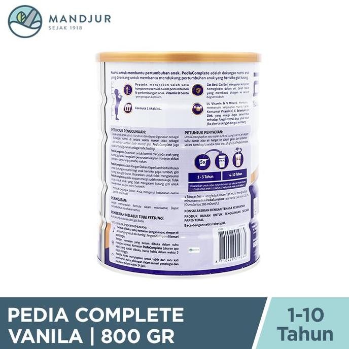

Pediasure Complete Vanila 800 Gram - Susu Anak Malnutrisi/Gizi Buruk LM