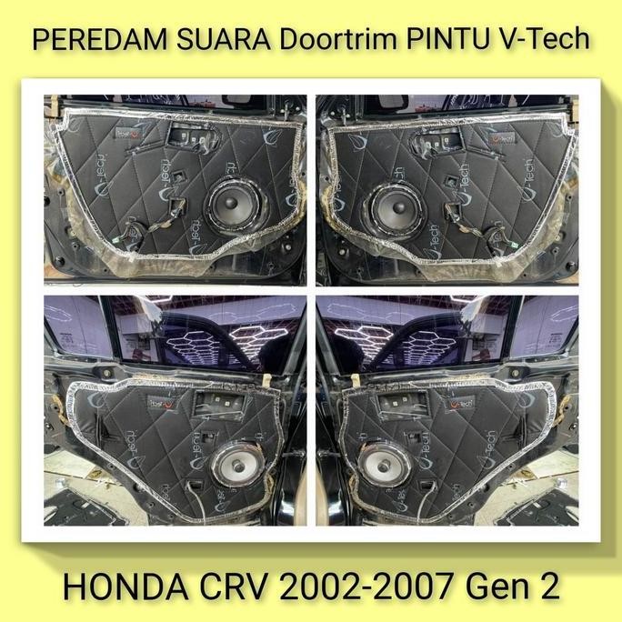 HONDA CRV 2002-2007 Gen 2 Peredam Suara Pintu Aksesoris Mobil VTECH DISKON
